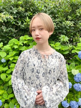 メモリーズ 銀座(Memories) ハンサムショート/ハイトーンショート/ブロンドショート