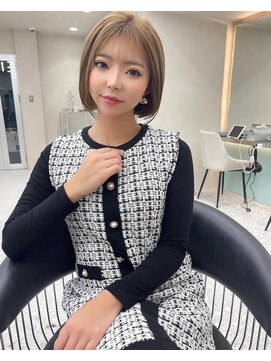 ロンド マーレ 天神大名店(Lond mare) 韓国ヘア　レイヤーカット　顔周りカット　前髪カット　レイヤー