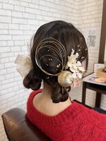 ラシクゼロ 草加駅前(Lashiku Zero) おだんごヘアアレンジ