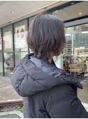 【#ひし形レイヤーボブ】×グレーラテ×大人可愛い
