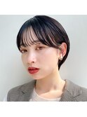 小顔ショート/マッシュショート/似合わせカット/ショートヘア