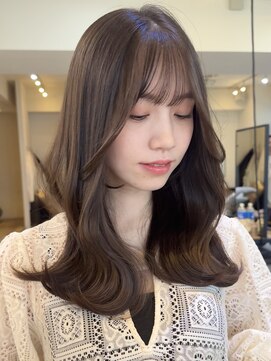 コート 表参道(Cote) くびレイヤーハッシュカットイメチェン似合わせカットフルバング