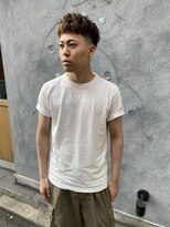 ハイセンス(HISENSE)&nbsp;ダークアッシュニュアンスパーマウルフベリーショート　【GIA】