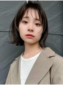 イメチェン前髪小顔ボブ_銀座