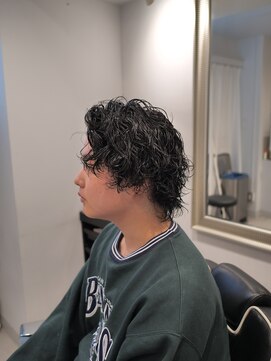 グットルーズトウキョウ(GOOD LOOSE TOKYO) スパイラルパーマ/ウルフパーマ/常田大樹さん