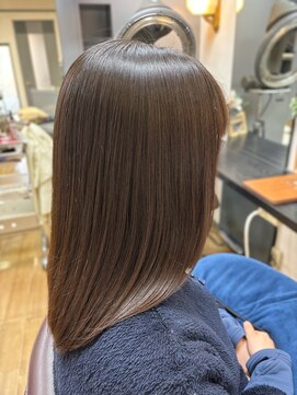 稲月美容室 ワンレングス