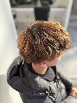 アイスプロドバイブルーム 木更津店(ice prod by bloom) MEN’S HAIR/サーフカール/刈り上げセンターパート/木更津