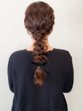 セルカ 新宿(CERCA) あみおろしお呼ばれヘア【CERCA新宿/新宿西口】