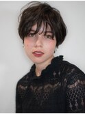 【MUUK平塚/平塚駅】スリークヘア/暗髪/ショートボブ