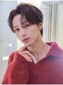 小久保styleフェザーパーマフェザーショートグレーエンドカラー