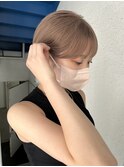 ☆ハイトーンブリーチミルクティーカラーホワイトベージュカラー