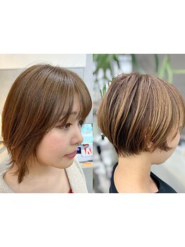 フェイスラインで印象をグッと変える!細部までこだわるカットで、似合わせと憧れられる"小顔style"が叶う☆
