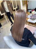 ベージュ×ロング11.27オリーブグレー