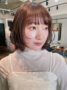 小顔似合わせカット/レイヤーボブ/フェイスレイヤー【銀座駅】