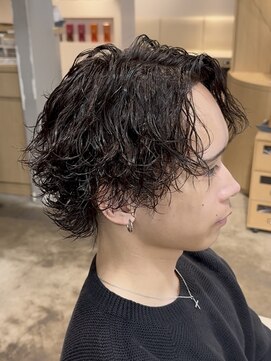 アイトーキョーリタ 渋谷(AI TOKYO Rita) サーフカールルーズパーマアクティブショートフェザーパーマ眉毛