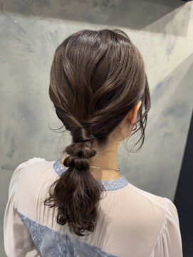 アンダーバーホワイト 鳳店(_WHITE) お呼ばれヘアセット