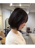 【number サエ】大人可愛いレイヤーボブ