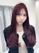 ノエラ(NOELA)&nbsp;ブルベさんにもおすすめ！艶カシスレッドカラー