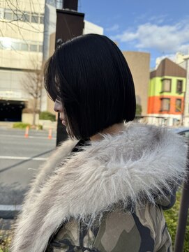 ギャラクシーアンブレラ 水戸店(GALAXY&BRELLA) ナチュラルボブスタイル