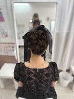ホワイト(White)&nbsp;ふわふわお団子スタイル
