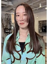コルテヘアー(corte.hair)&nbsp;straight long style