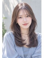 ロティー 天神(loty) レイヤー ボブ 小顔 似合わせ 透明感カラー トリートメント