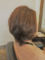 ヘアーデザイン ベリス(hair design bellis)&nbsp;ミディアム×アッシュ