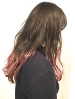 フレイムスヘアデザイン(FRAMES hair design)&nbsp;グレージュ×ベリーピンク×モテロング