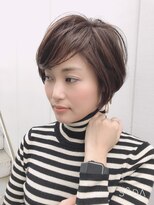 ルーファス 恵比寿 渋谷(Ruufus)&nbsp;大人の丸み前下がりショート【Ruufus恵比寿渋谷】314b2