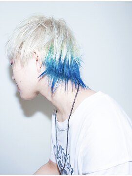 エール(a:le) ホワイトブリーチ インナーカラー