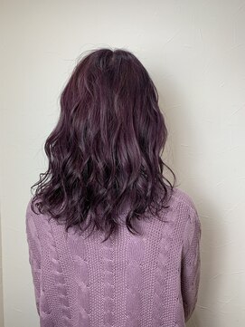 キャラ 池袋本店(CHARA) ダメージレスなブリーチリタッチからのディープバイオレット!