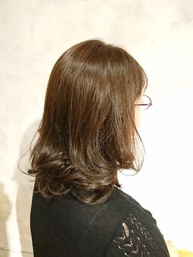 ボヌールヘア(BONHEUR HAIR) ウェーブパーマフォギーベージュ