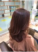 CREA相武台前 オイルカラー×ピンクベージュ