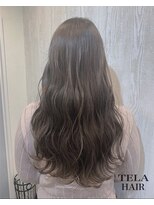 テーラヘアー 五井(TELA HAIR)&nbsp;波巻きエアリーウェーブ×ミルクティーアッシュ♪【五井】