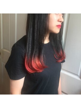 インク 渋谷(INK.) 韓国風/大人かわいい/フェザーバンググラデハイライト[渋谷]