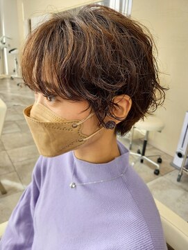 ヒアカアヴェダ 天神VIORO (Heaka AVEDA) ショートパーマ/パーマ【20代/30代/40代】荒牧