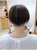 【morio成増 セリザワ】2ブロック刈り上げショート　髪質改善