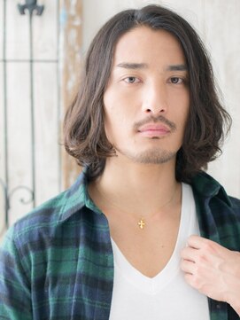 トニーアンドガイメン ホテル京阪仙台店(TONI&GUY MEN) グレージュカラーのワイルドランダムゆるふわメンズロングf仙台