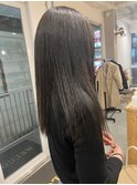 #ショコラアッシュ #ストレートヘア