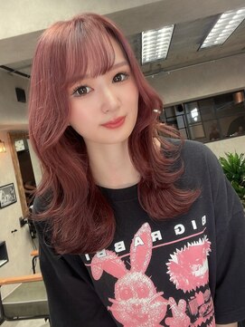 サニー 渋谷(SUNNY) ピンクベージュ、ハイライト、ハイトーンミルクティーベージュ