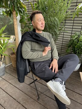 ダブル(W) 【hair salon W】メンズ2ブロック