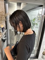 ノス 表参道(NOOS)&nbsp;表参道駅/レイヤーカット/顔周り/ボブ/ダブルカラー/ブリーチ