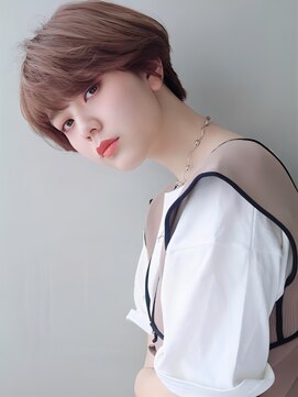 イオエ 梅田(ioe) ショートボブ/ニュアンスカラー/ブルージュ/髪質改善/縮毛矯正