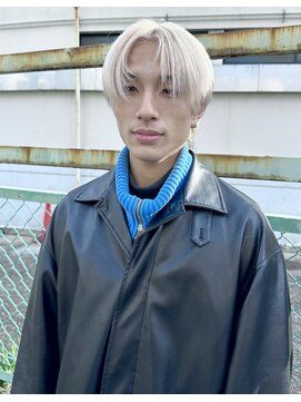 ヘアーモードケーティー 石橋店(Hair Mode KT) ホワイトブロンド