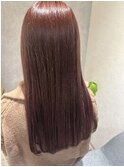 髪質改善フローディアトリートメント＊ピンクブラウン