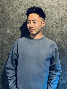 ベース(BASE) Cafe&Barber BASE×スパイキーフェード