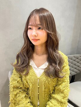 ジルバイジアン(JILL by GIEN) 韓国風レイヤーカット◇ミルクティーベージュ@sarina