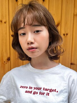 ブゾン(buZon) 【buZon ブゾン】くびれボブ☆前髪レイヤーカット