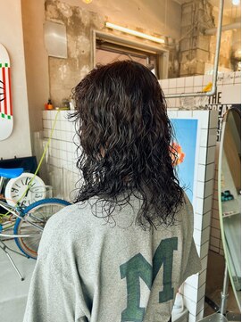 ソース(source) ///SOURCE///ゆるっとしっかりパーマ