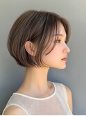 大人可愛い丸みショート！